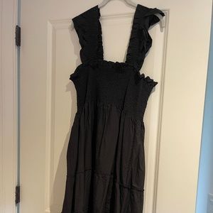Black Textured Hill House Home Ellie Nap Dress